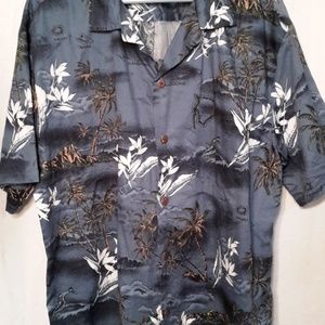 Mens Hawaiian short sleeve, 2XL